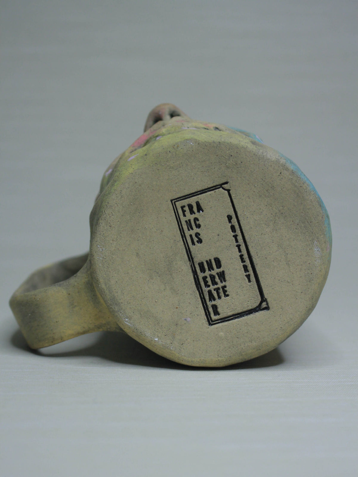 Abstract Face Mug (Matte) - Quirky Hand Sculpted Ceramic Mug