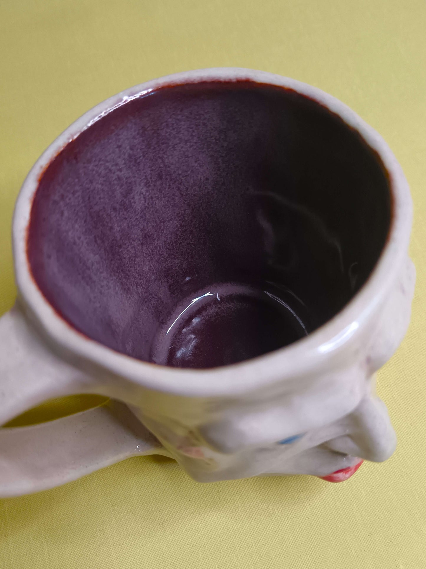Massive Kiss Face Mug - Quirky Handmade Ceramic Mugs (Copy)