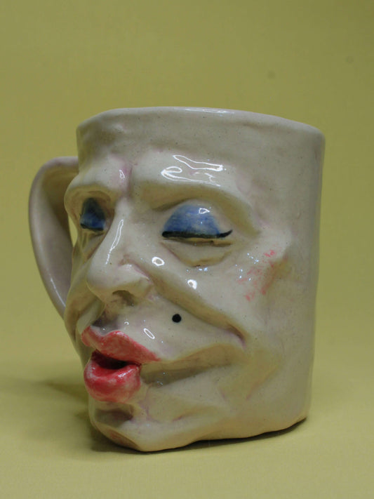 Massive Kiss Face Mug - Quirky Handmade Ceramic Mugs (Copy)