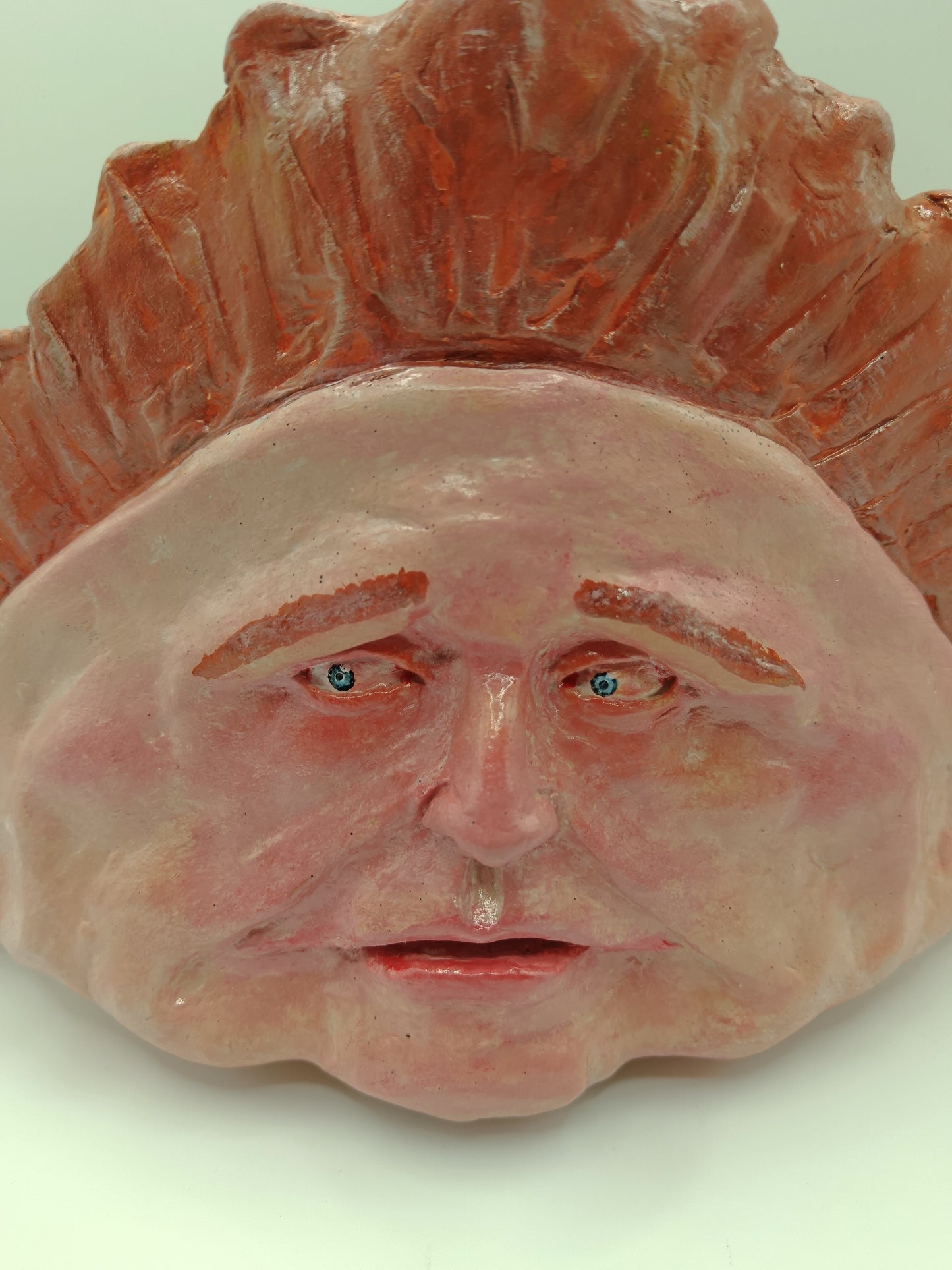 Drop Dead Fred clay Sculpture close-up