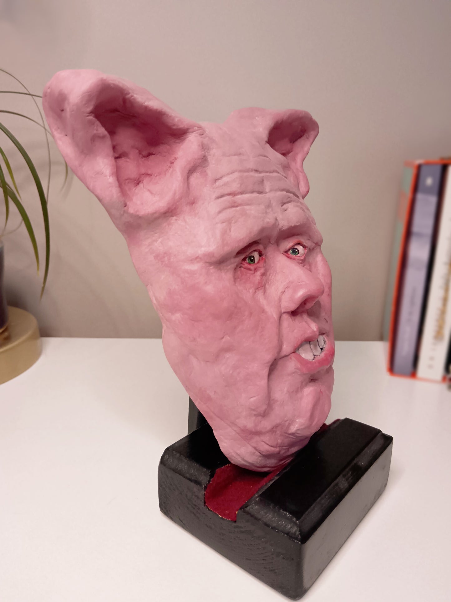 BRIAN THE PIG MAN - Sculpture/Wall Art