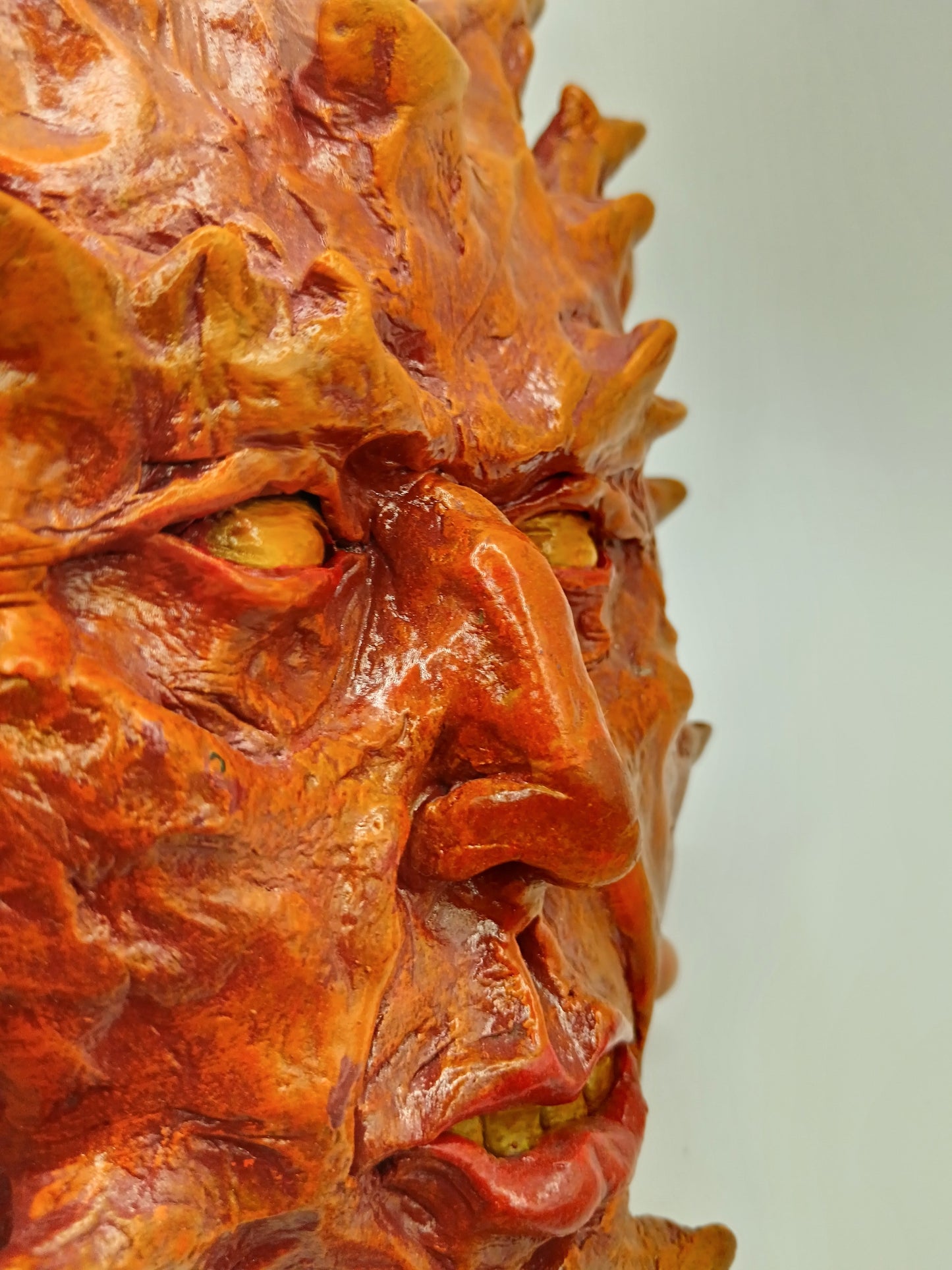 FIRE DEMON - Sculpture & Wall Art
