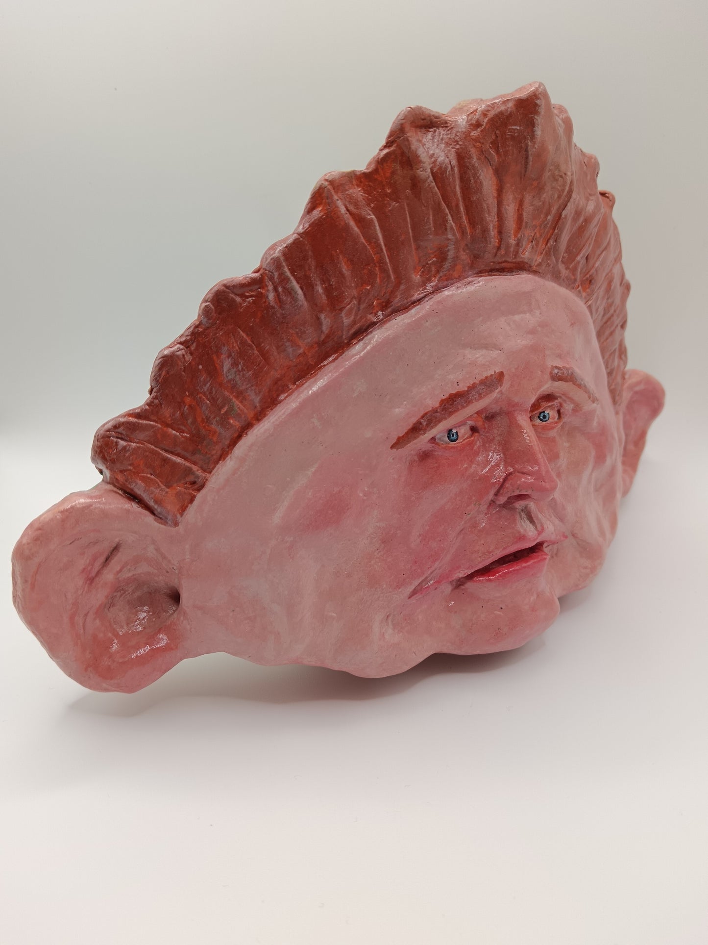 Drop Dead Fred clay Sculpture right view