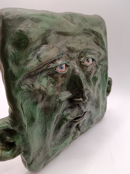 Green Guy - Square Wall Hanging