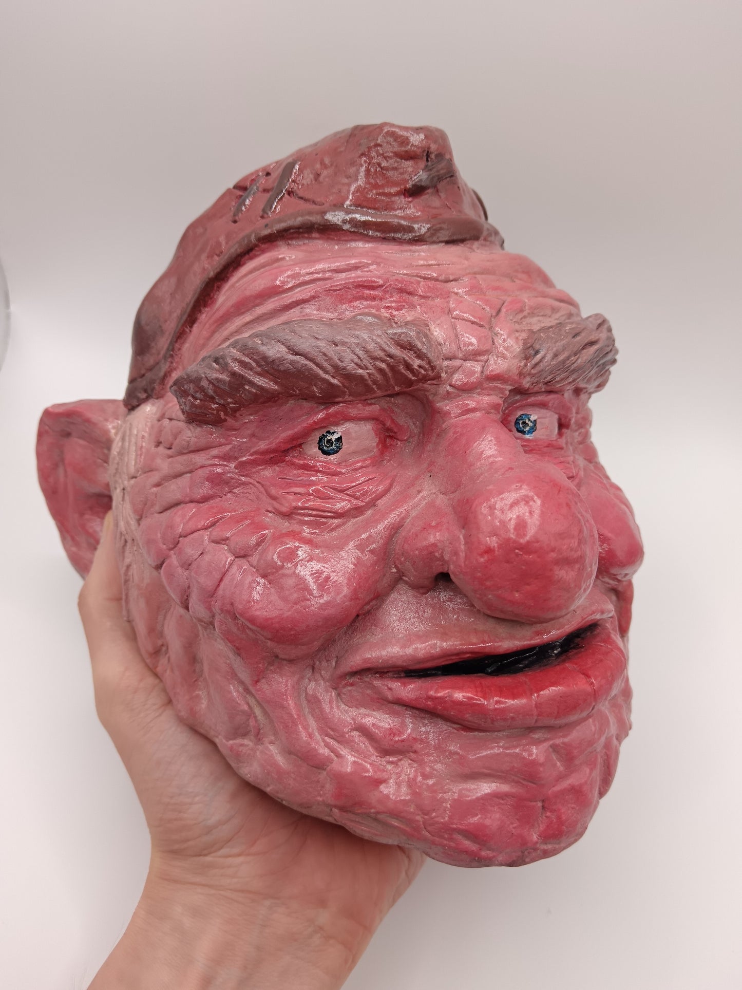 Hoggle Labyrinth sculpture in hand
