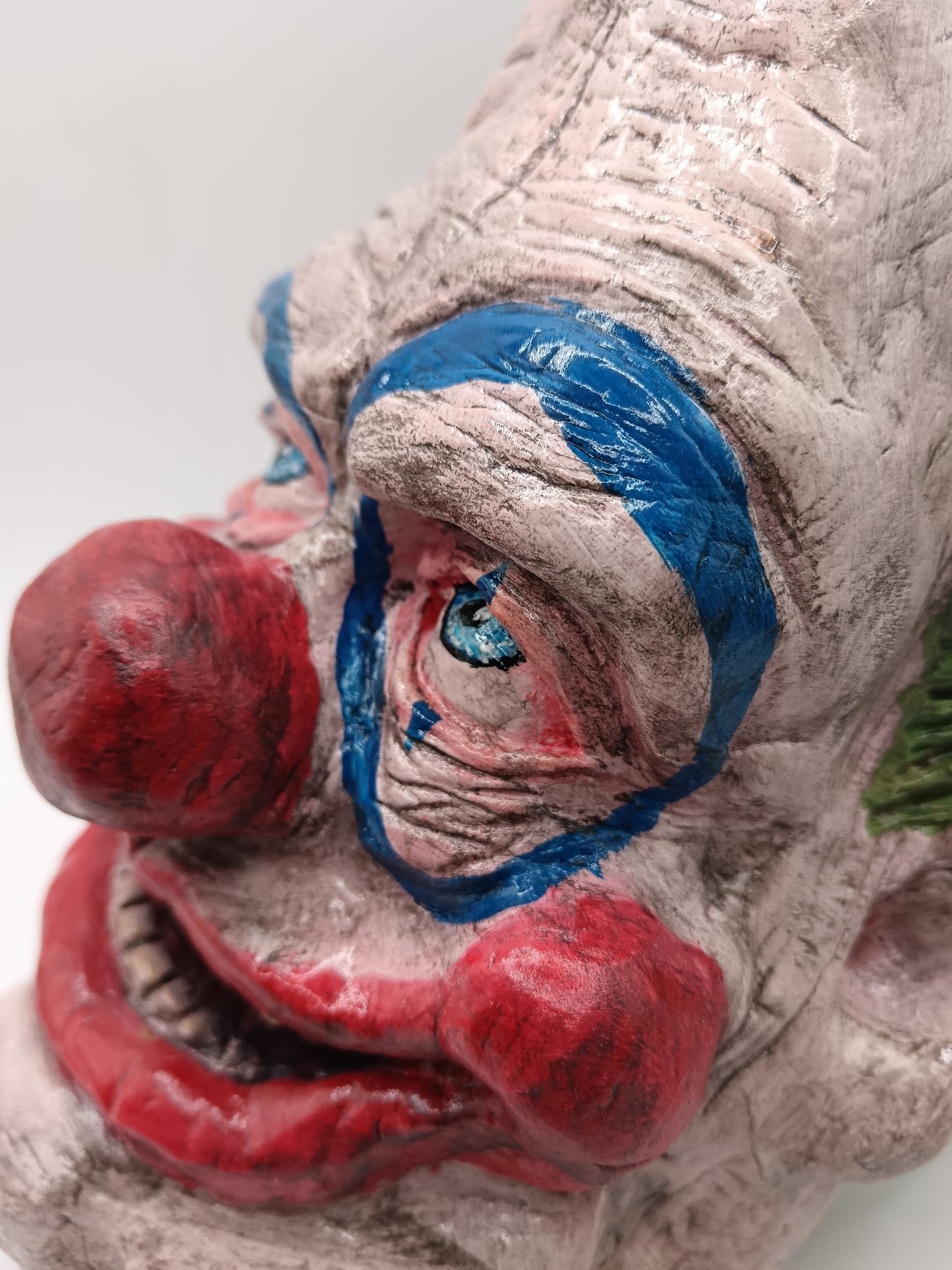 Killer Klowns from Outer Space clay sculpture detail close-up