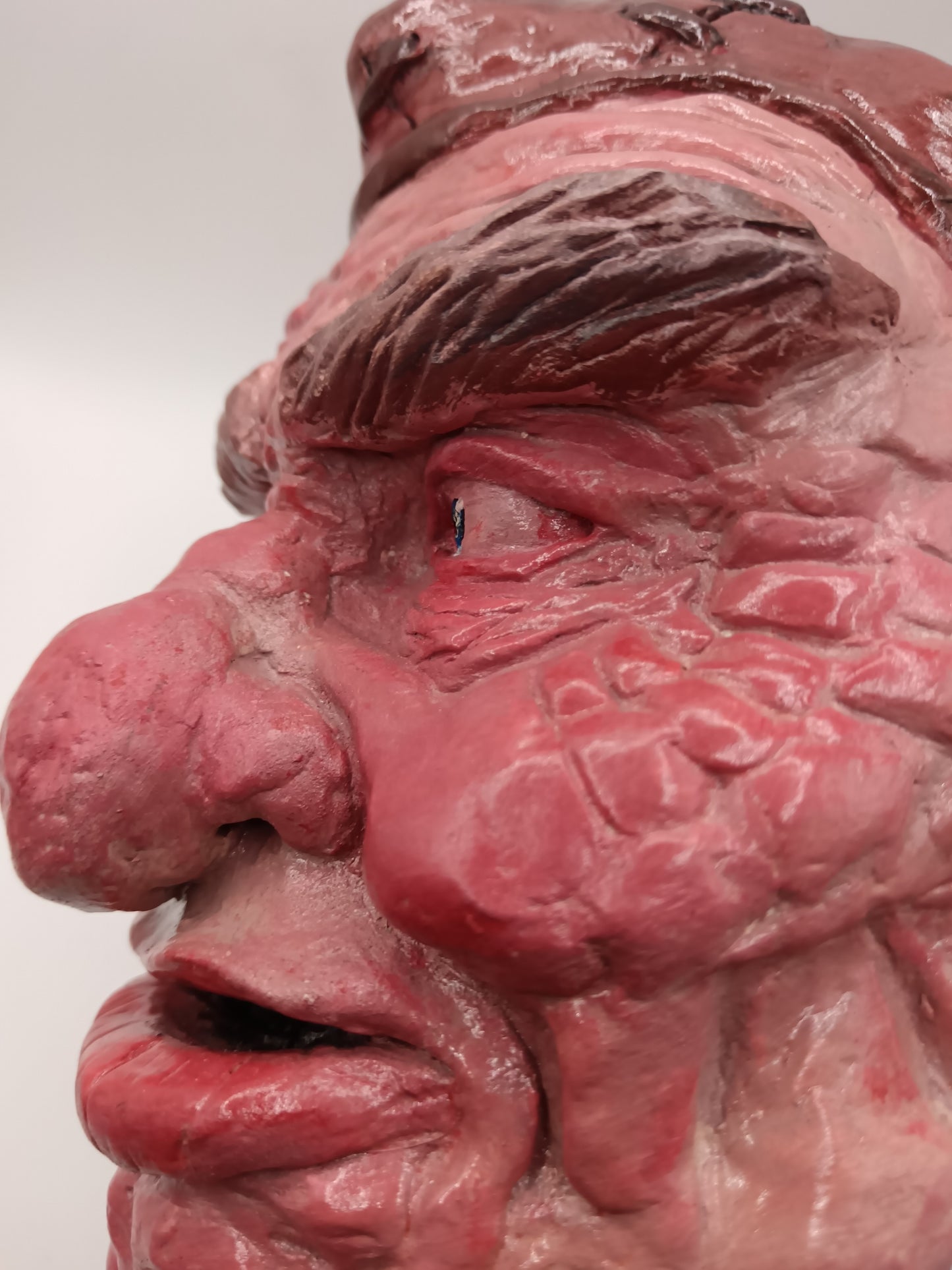 Hoggle Labyrinth sculpture detail close-up