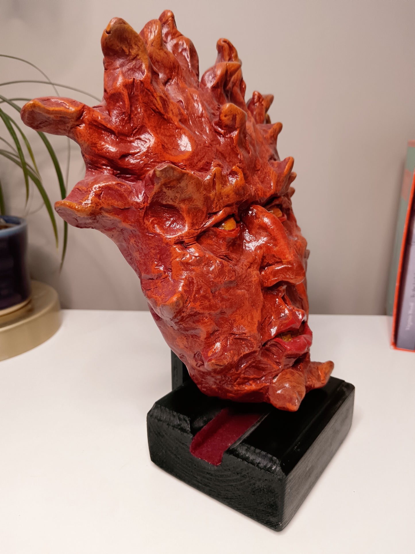 FIRE DEMON - Sculpture & Wall Art