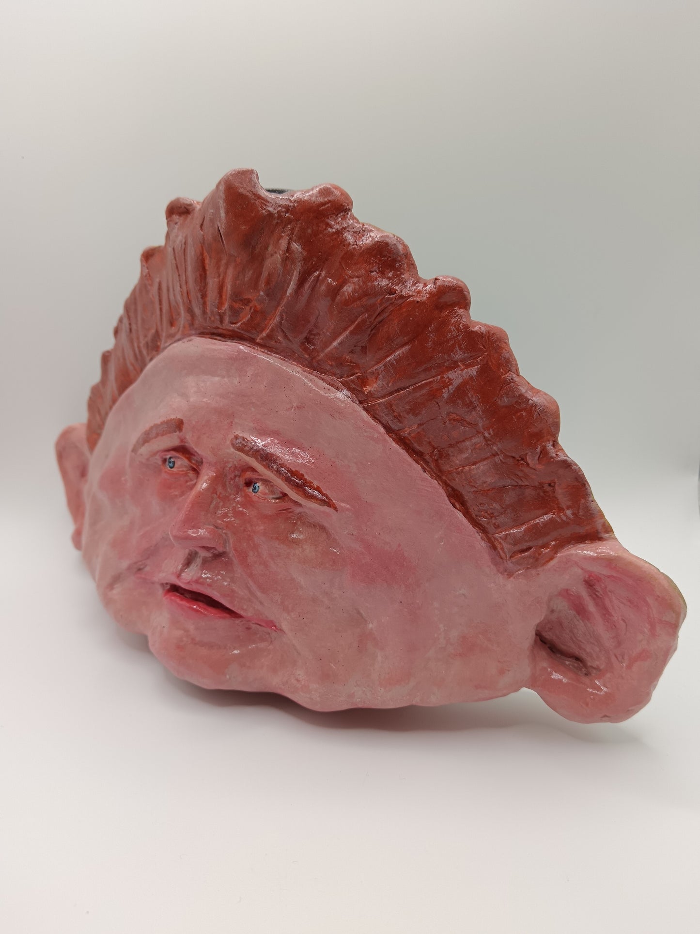 Drop Dead Fred clay Sculpture left view