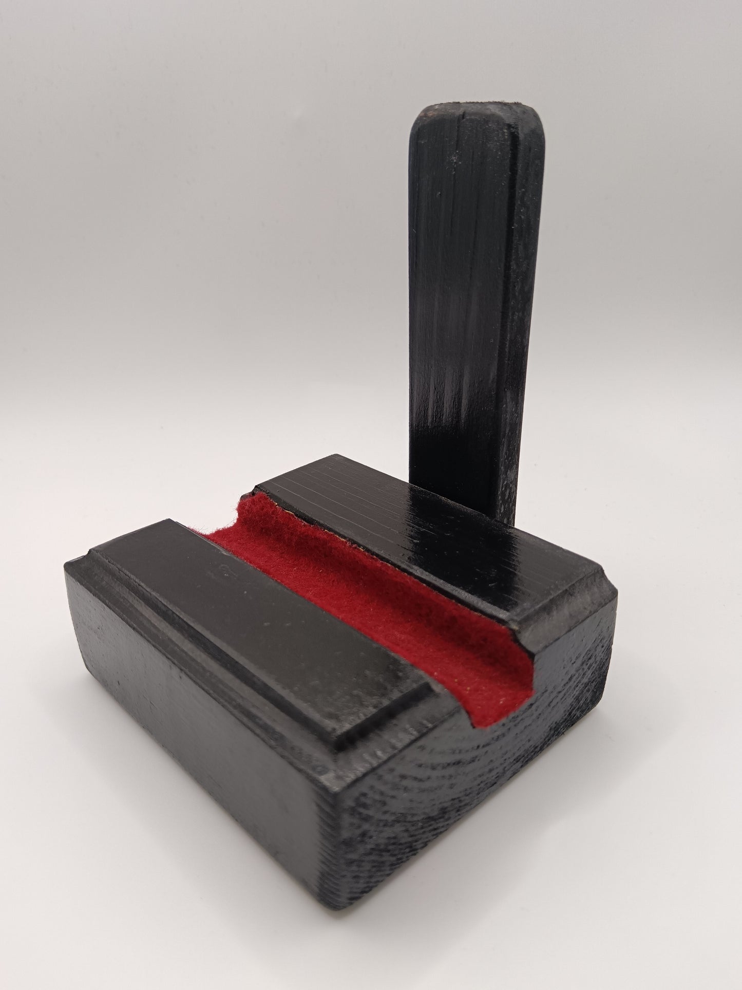 handmade wooden display stand