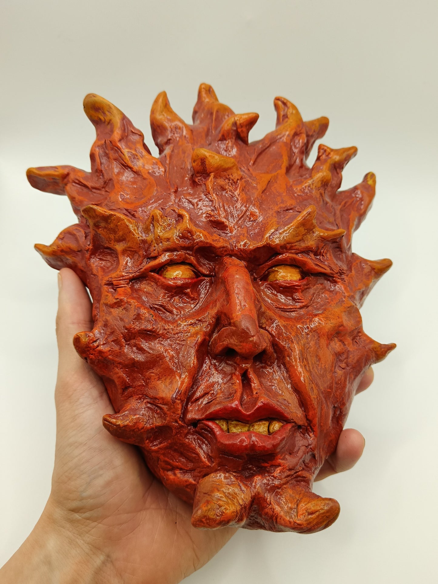 FIRE DEMON - Sculpture & Wall Art