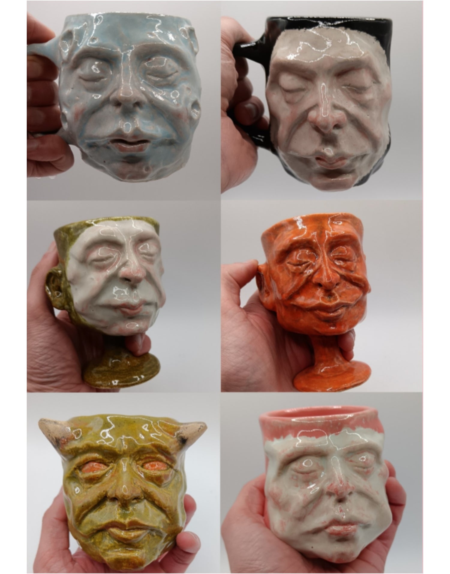 Weird Ceramic mugs, goblets & tumblers UK