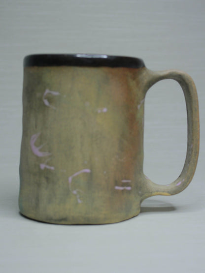 Abstract Face Mug (Matte) - Quirky Hand Sculpted Ceramic Mug