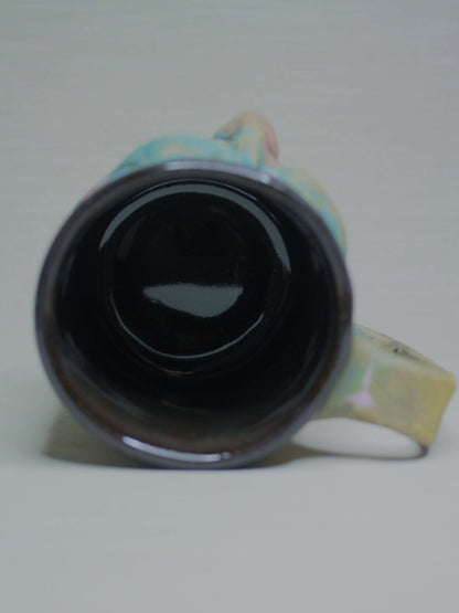 Abstract Face Mug (Matte) - Quirky Hand Sculpted Ceramic Mug