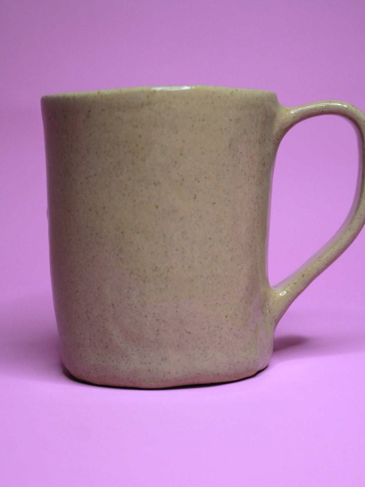 All Seeing Clown Face Mug - Weird Handmade Ceramic Mug