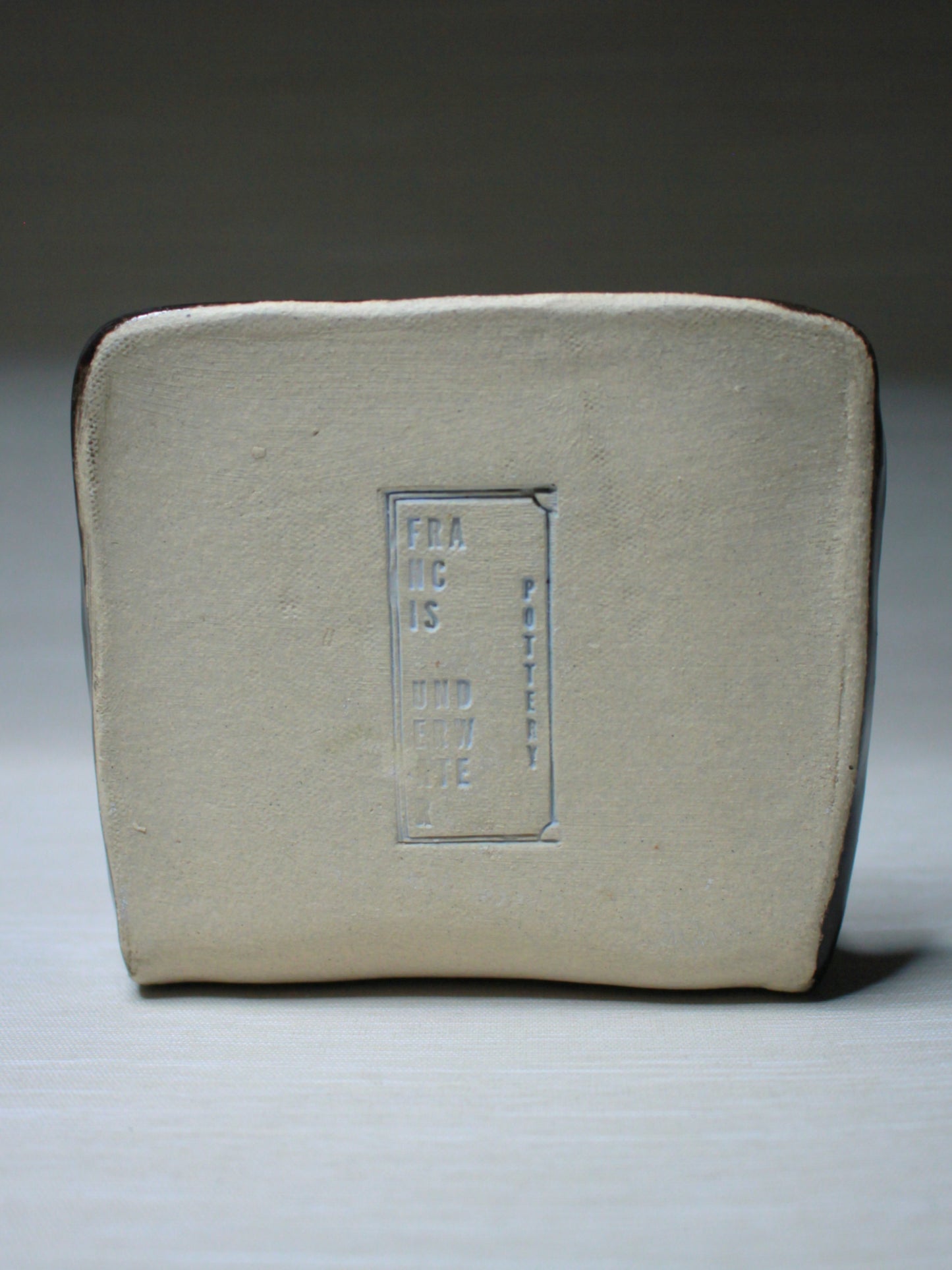 Black Moon Mini Altar / Trinket Dish - Handmade Ceramic Tealight / Jewellery Holder
