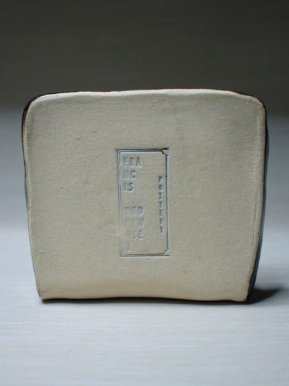 Black Moon Mini Altar / Trinket Dish - Handmade Ceramic Tealight / Jewellery Holder