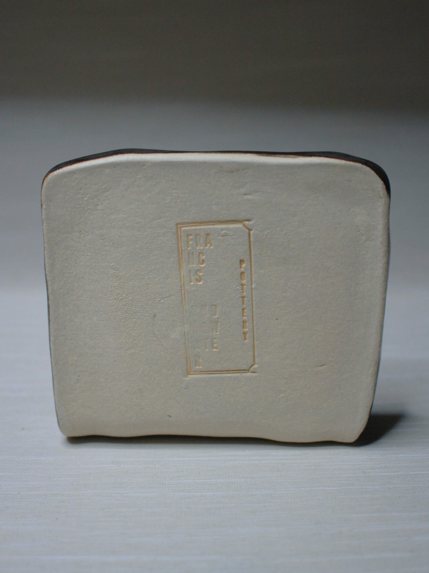 Black Sun Mini Altar / Trinket Dish - Handmade Ceramic Tealight / Jewellery Holder