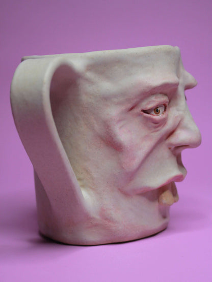 Buck Teeth Face Mug - Weird Handmade Ceramic Mug (1)
