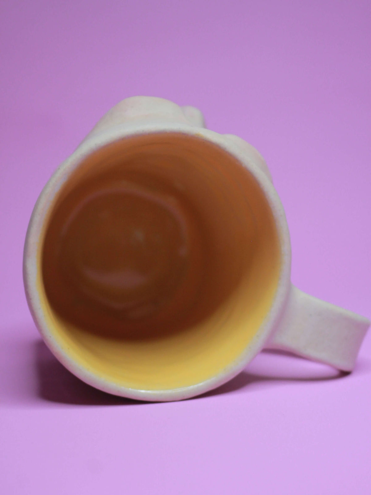 Buck Teeth Face Mug - Weird Handmade Ceramic Mug (1)