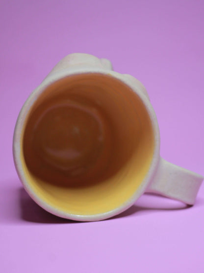 Buck Teeth Face Mug - Weird Handmade Ceramic Mug (1)