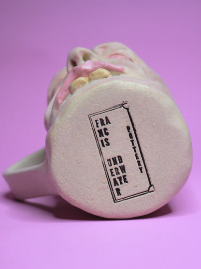 Buck Teeth Face Mug - Weird Handmade Ceramic Mug (1)