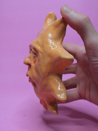Ceramic Sun Wall Ornament - Open Eyes