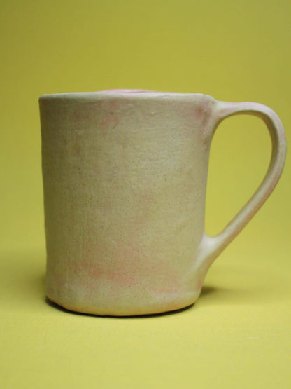 Curtain Twitcher Face Mug (Matte) - Quirky Handmade Ceramic Mug