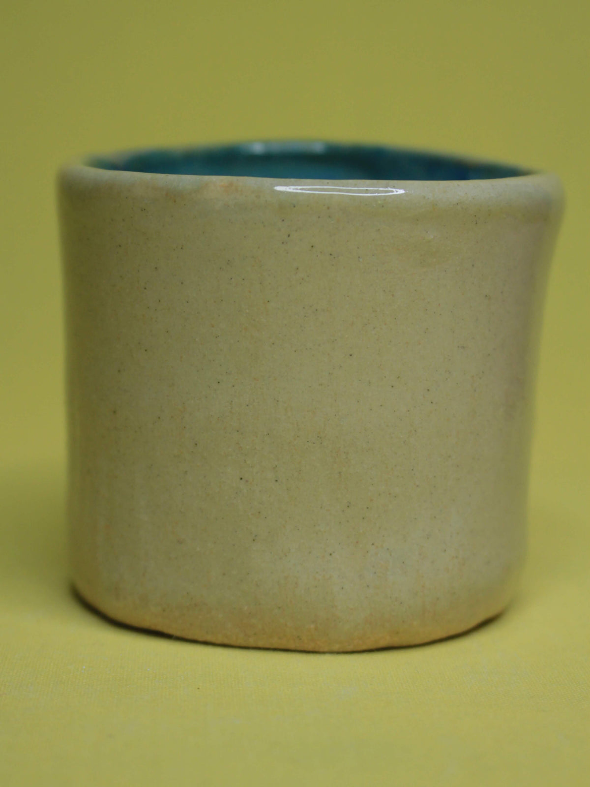 Cute Face Tumbler - Unique Handmade Ceramic Drinkware