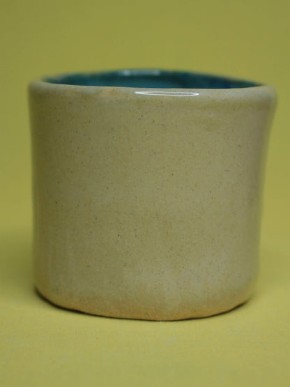 Cute Face Tumbler - Unique Handmade Ceramic Drinkware
