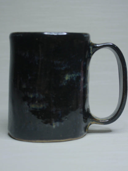Dark Demon Face Tankard / Large Mug - Creepy Handmade Ceramic Drinkware