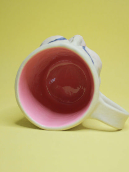 Drag Queen Face Mug (Matte Finish) - Quirky Handmade Ceramic Mugs