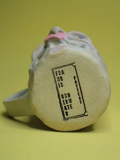 Drag Queen Face Mug (Matte Finish) - Quirky Handmade Ceramic Mugs