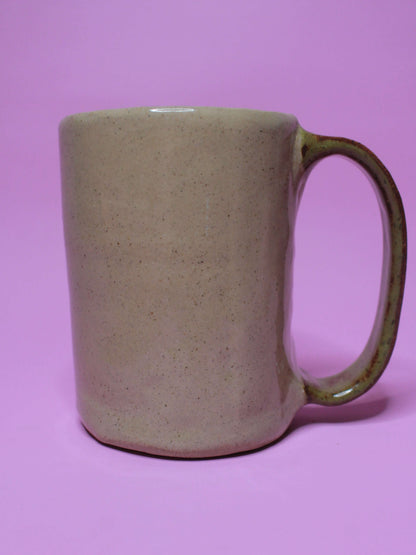 Evil Clown Face Tankard / Large Mug - Handmade Ceramic Drinkware