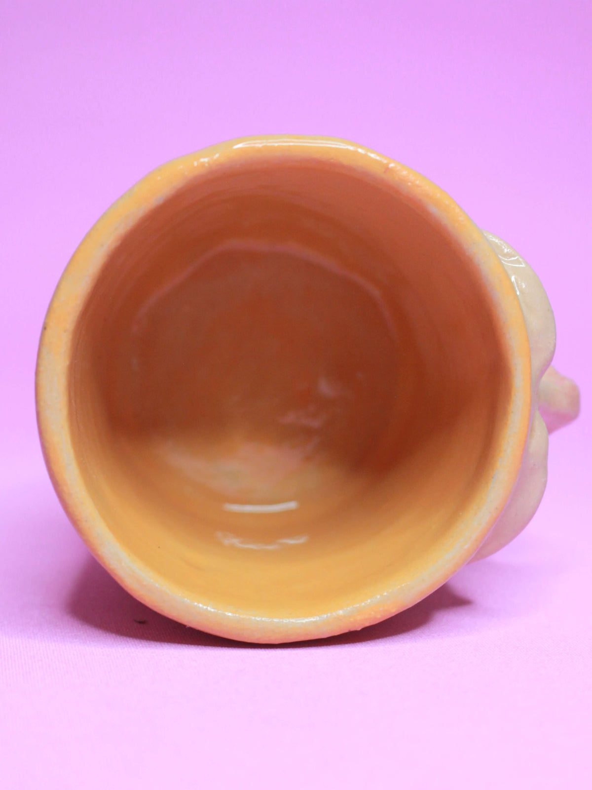 Gizza Kiss Face Tumbler - Quirky Handmade Ceramic Drinkware