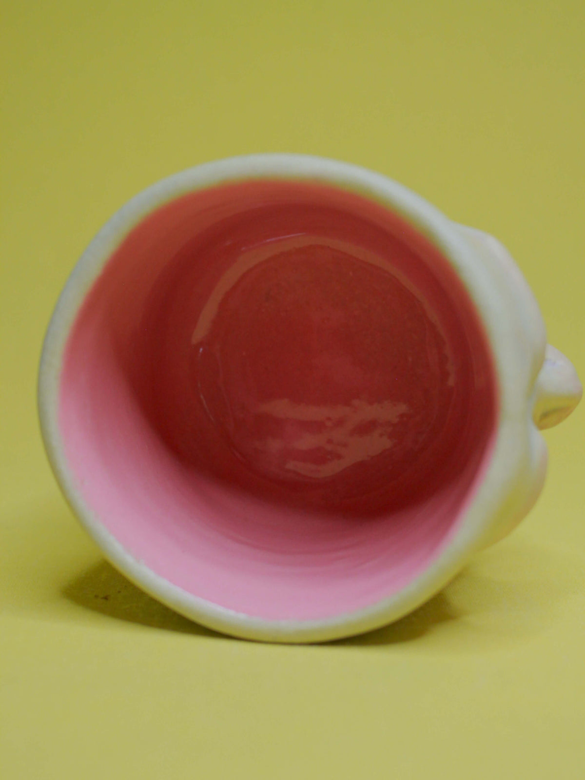Goofy Face Tumbler (Matte) - Quirky Handmade Ceramic Drinkware