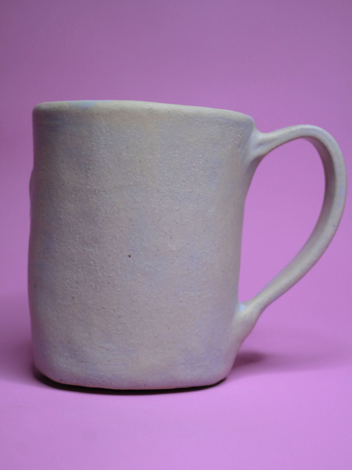 Goofy Open Eye (Matte) Face Mug - Strange Handmade Ceramic Mug