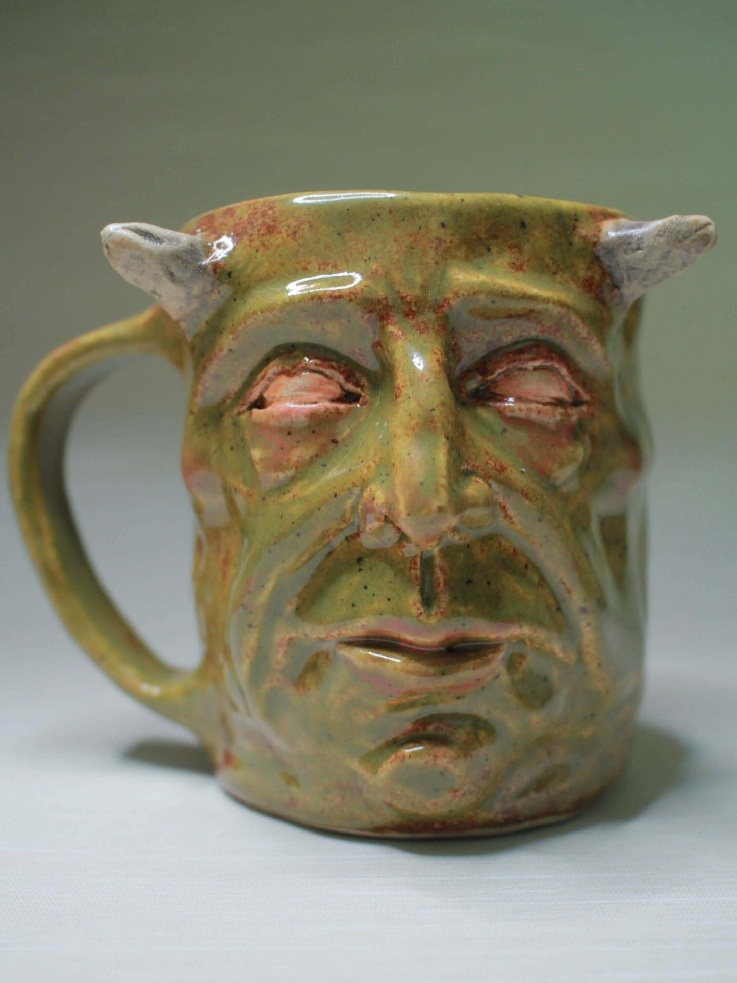 'Adorable' Goblin Mug - Weird Handmade Ceramic Coffee Cup