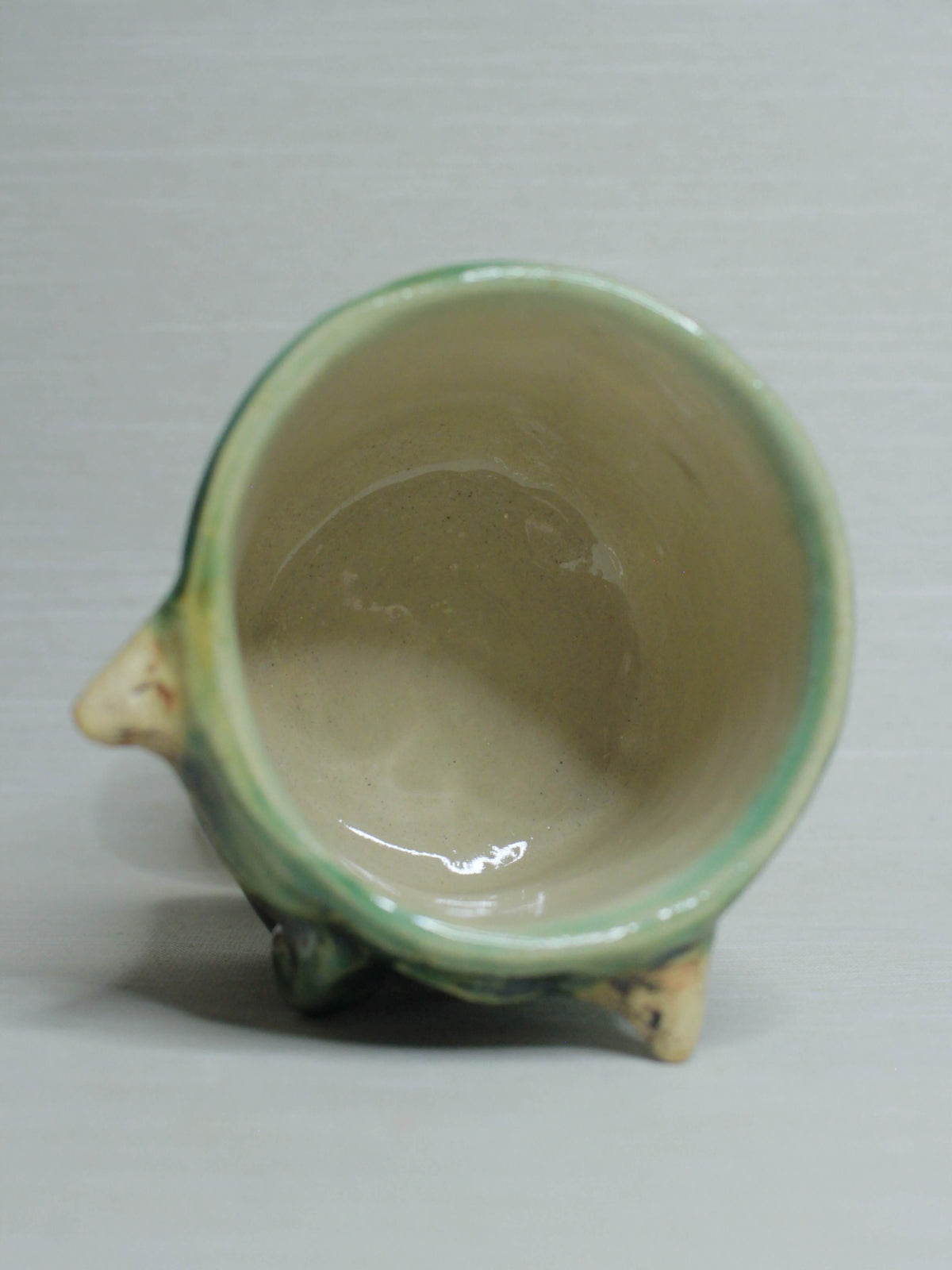 Demonic Goblin Ceramic Face Goblet - Creepy Handmade Ceramic Drinkware