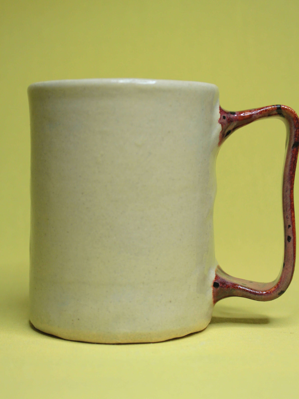 Half Asleep Herbert Face Mug - Quirky Hand Sculpted Ceramic Tankard / Large Mug