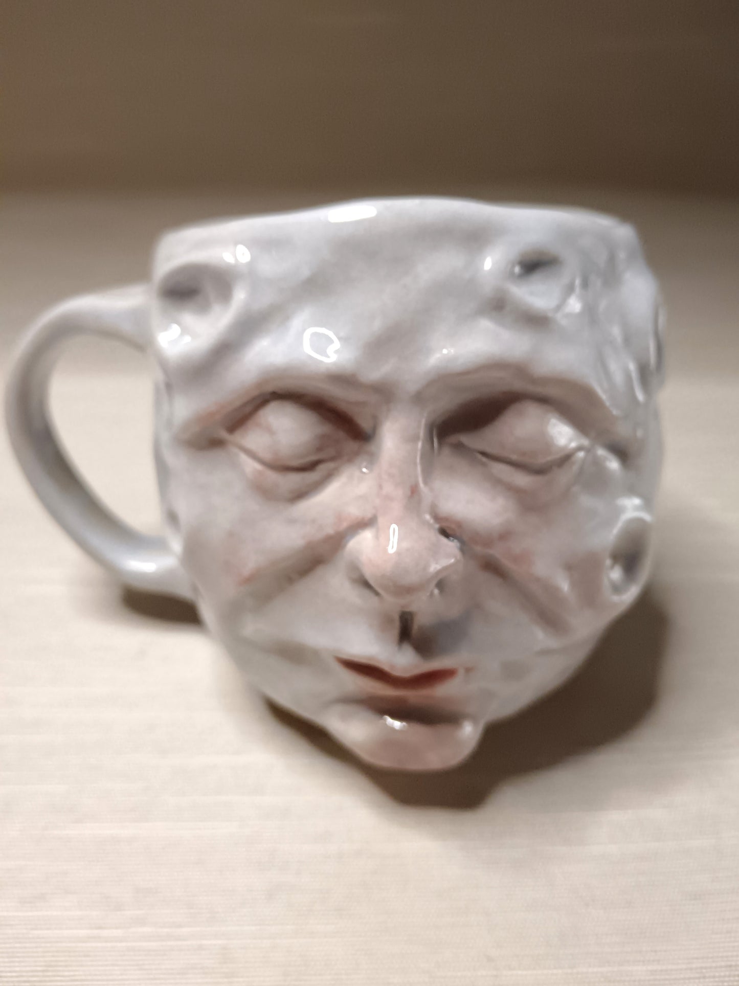 Blue Moon Mug - Handmade Ceramic Mug