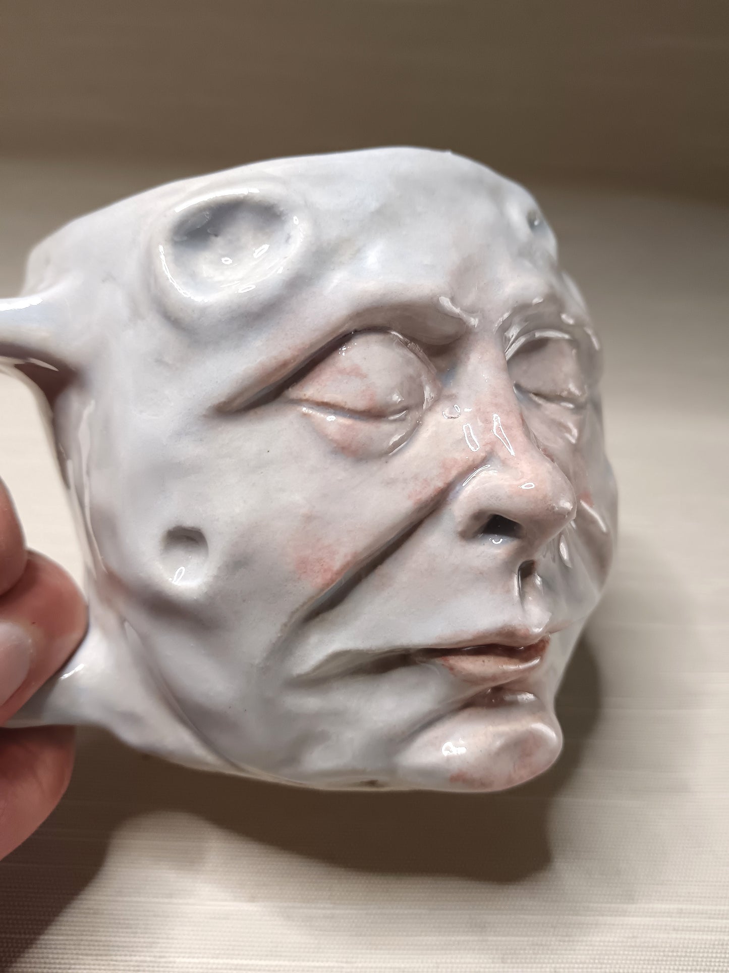 Blue Moon Mug - Handmade Ceramic Mug