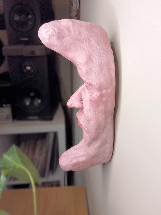 Realistic Man in the Moon Wall Hanging