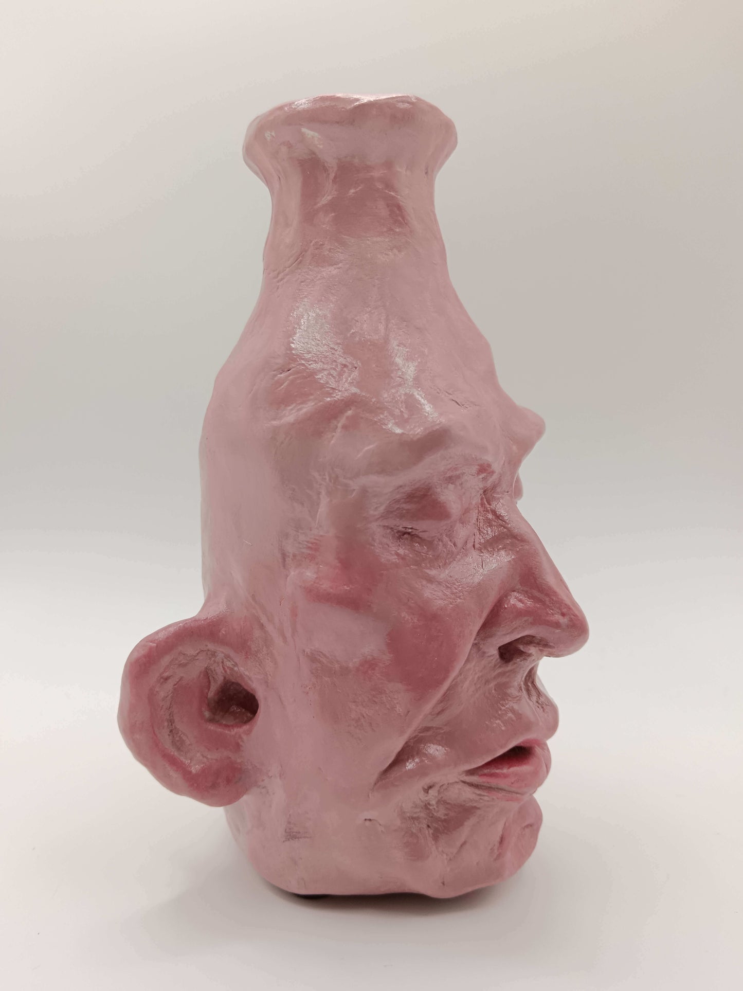 weird face sculpture object