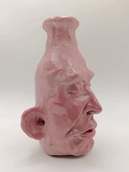 weird face sculpture object