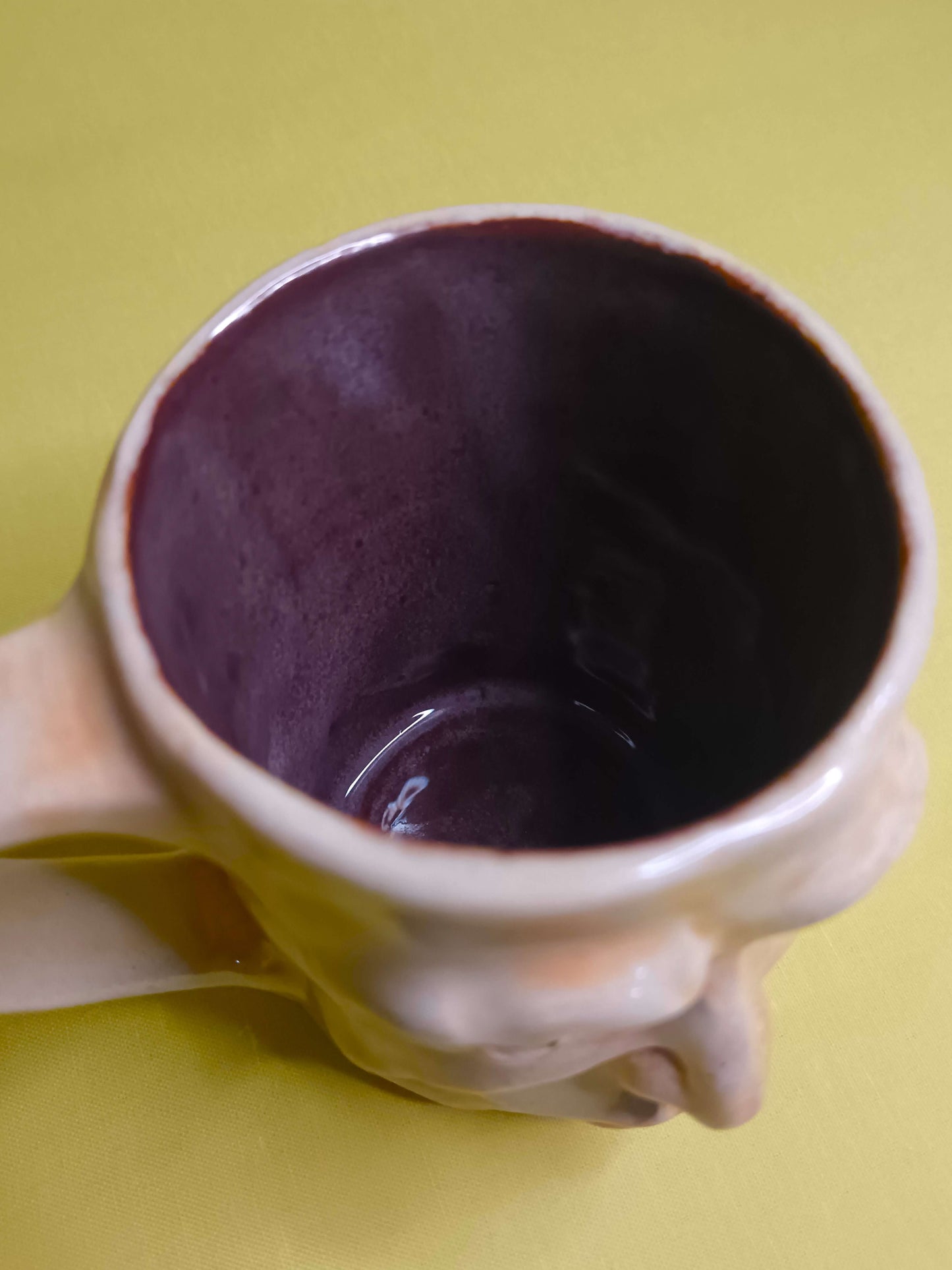 Bored With this Conversation Face Mug - Quirky Handmade Ceramic Mugs