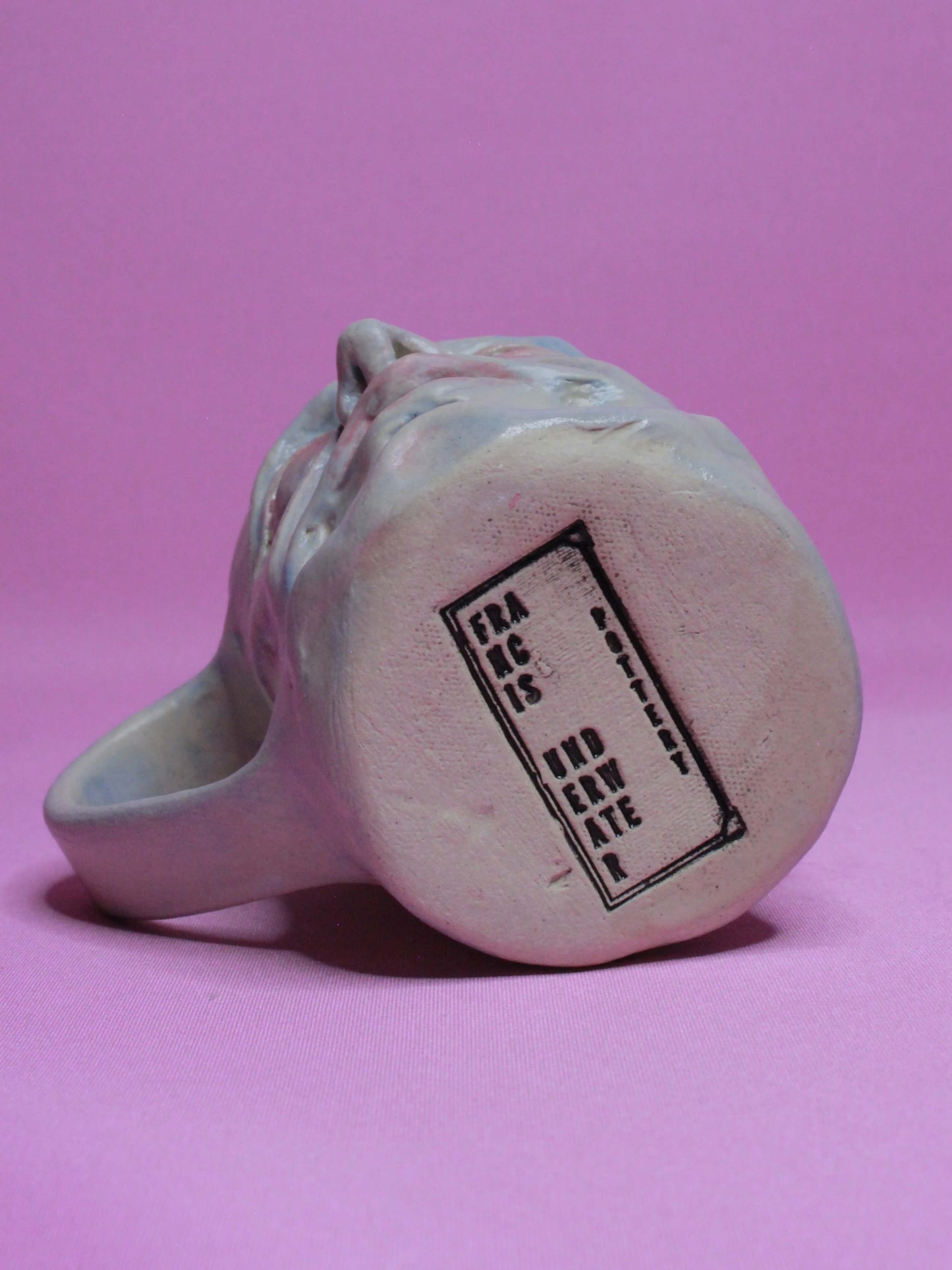 Crazy Face Mug (Matte Finish) - Quirky Handmade Ceramic Mugs