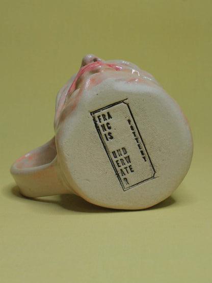 Bored With this Conversation Face Mug - Quirky Handmade Ceramic Mugs