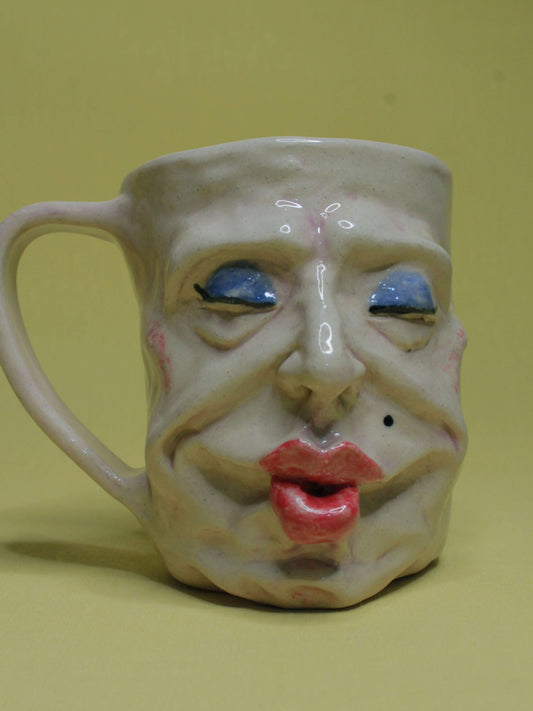 Massive Kiss Face Mug - Quirky Handmade Ceramic Mugs (Copy)