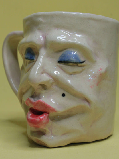 Massive Kiss Face Mug - Quirky Handmade Ceramic Mugs (Copy)